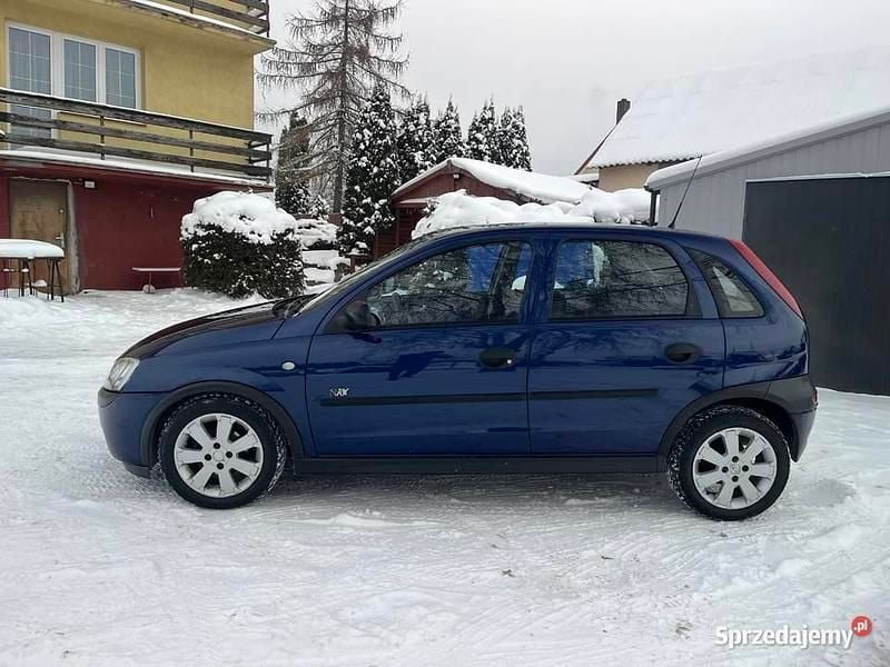Granatowy Używany 2003 Opel Corsa Hatchback | 4900 zł (Dość drogi) - Obraz 1/4