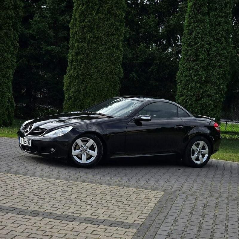 Używany Mercedes SLK200 163 KM (119 kW) 2006 Czarny Kabriolet