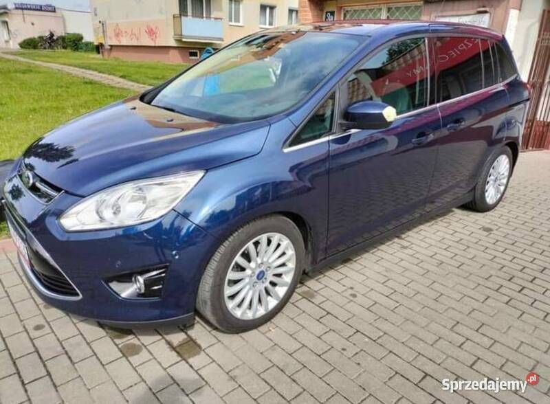 Używany Ford Grand C-Max 2012 Granatowy Minivan