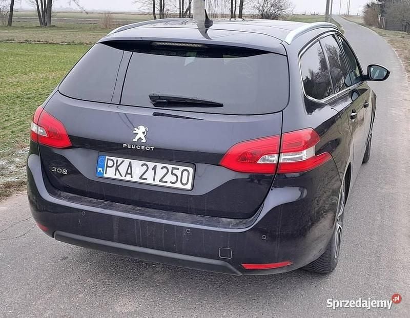 Niebieski Używany 2014 Peugeot 308 Kombi | 20 000 zł (Uczciwa cena) - Obraz 1/4