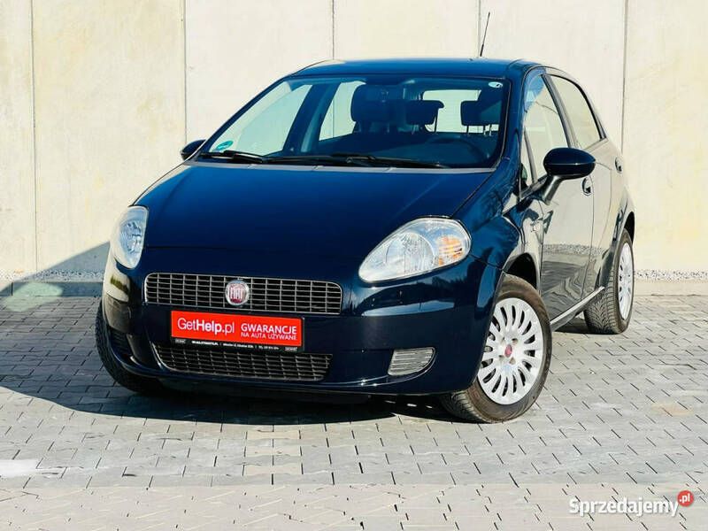 Granatowy Używany 2009 Fiat Grande Punto Hatchback | 13 900 zł (Dość drogi) - Obraz 1/4