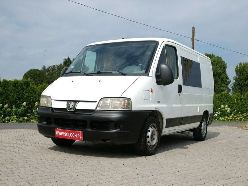 Biały Używany 2004 Peugeot Boxer Van | 19 900 zł - Obraz 1/4