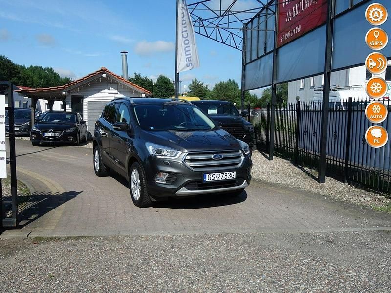 Szary Używany 2019 Ford Kuga SUV | 55 900 zł (Super Cena) - Obraz 1/4