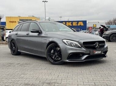 Szary Używany 2017 Mercedes C63 AMG AMG Kombi | 199 500 zł - Obraz 1/4