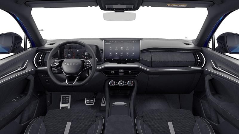 Błękit race metalizowany Nowe 2026 Skoda Kodiaq SportLine SUV | 238 700 zł (Uczciwa cena) - Obraz 1/1