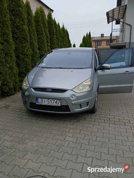 Szary Używany 2008 Ford S-MAX S Minivan | 18 000 zł (Uczciwa cena) - Obraz 1/4