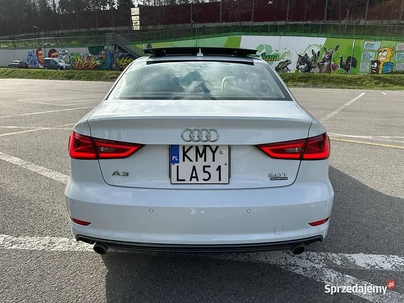 Używany Audi A3 S-Line 2016 Biały Sedan/Limuzyna