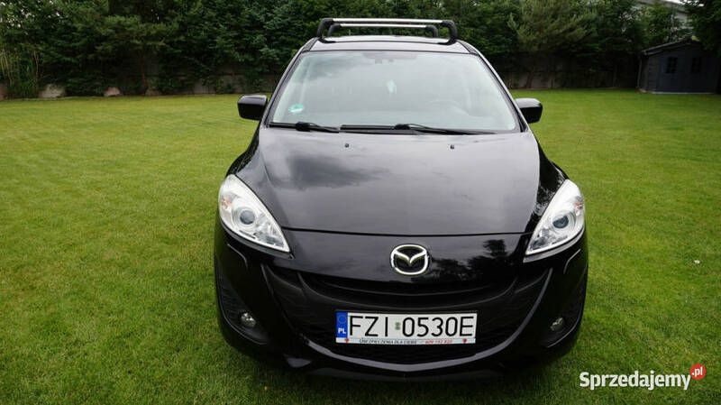 Czarny Używany 2011 Mazda 5 Minivan | 23 999 zł (Uczciwa cena) - Obraz 1/4