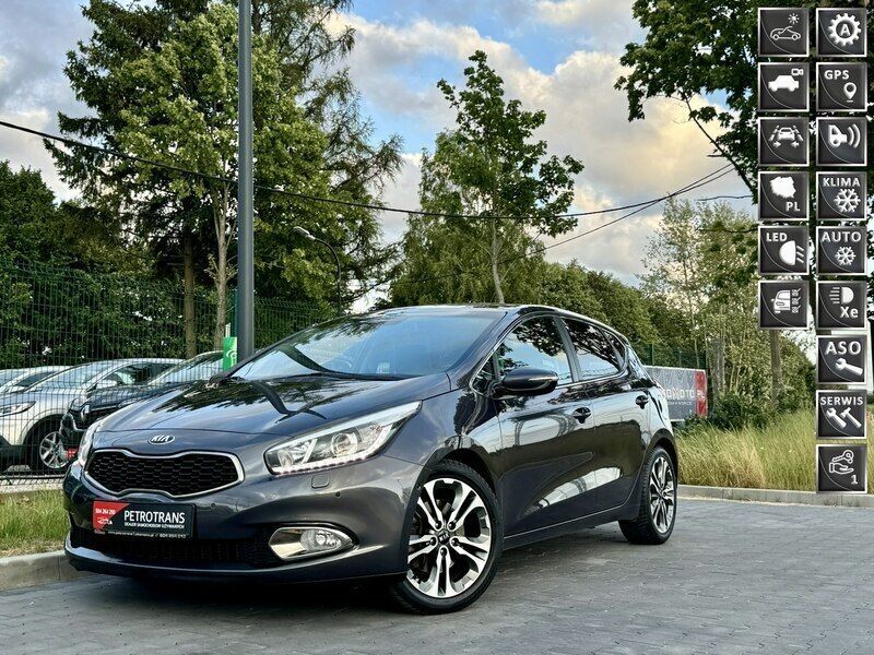 Szary Używany 2014 Kia Ceed 2 Hatchback | 34 900 zł (Uczciwa cena) - Obraz 1/4