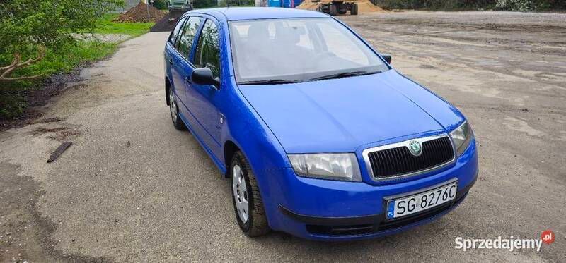 Niebieski Używany 2004 Skoda Fabia Kombi | 4999 zł (Dość drogi) - Obraz 1/4