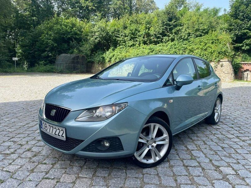 Używany Seat Ibiza 86 KM (63 kW) 2008 Niebieski Hatchback