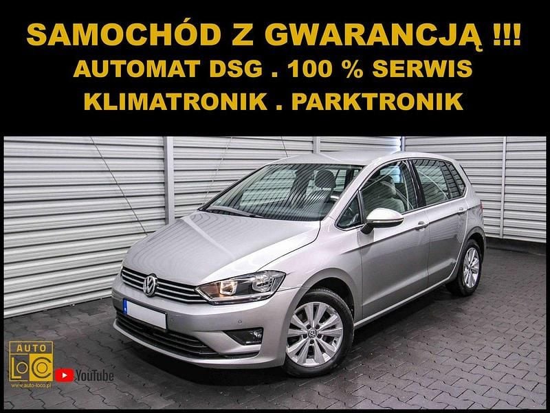 Srebrny (metalik) Używany 2014 VW Golf Sportsvan Minivan | 48 888 zł (Uczciwa cena) - Obraz 1/4