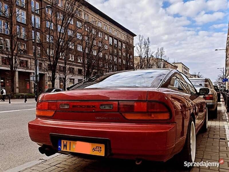 Czerwony Używany 1992 Nissan 200 SX Coupe | 110 000 zł - Obraz 1/4