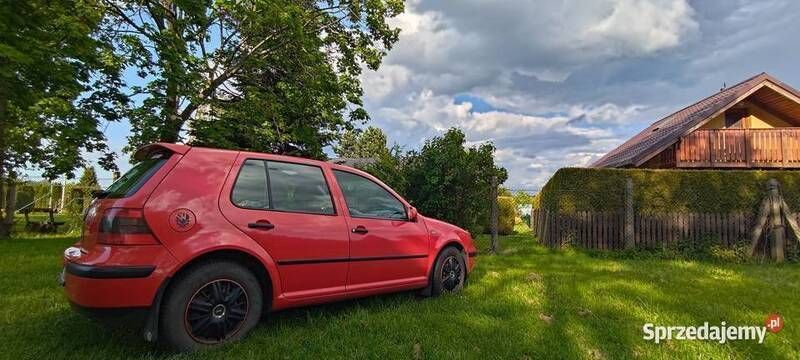 Czerwony Używany 1998 VW Golf IV Hatchback | 4400 zł (Uczciwa cena) - Obraz 1/4