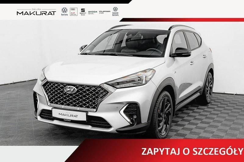 Srebrny Używany 2020 Hyundai Tucson N Line SUV | 94 850 zł (Uczciwa cena) - Obraz 1/4