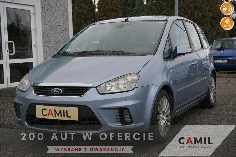 Niebieski Używany 2007 Ford C-MAX Minivan | 9900 zł (Dość drogi) - Obraz 1/4