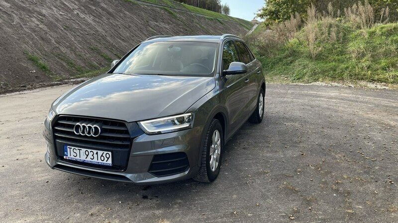 Srebrny (metalik) Używany 2012 Audi Q3 SUV | 55 000 zł (Uczciwa cena) - Obraz 1/4