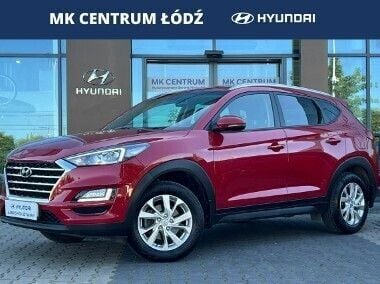 Czerwony (metalik) Używany 2020 Hyundai Tucson Comfort SUV | 89 900 zł (Uczciwa cena) - Obraz 1/4