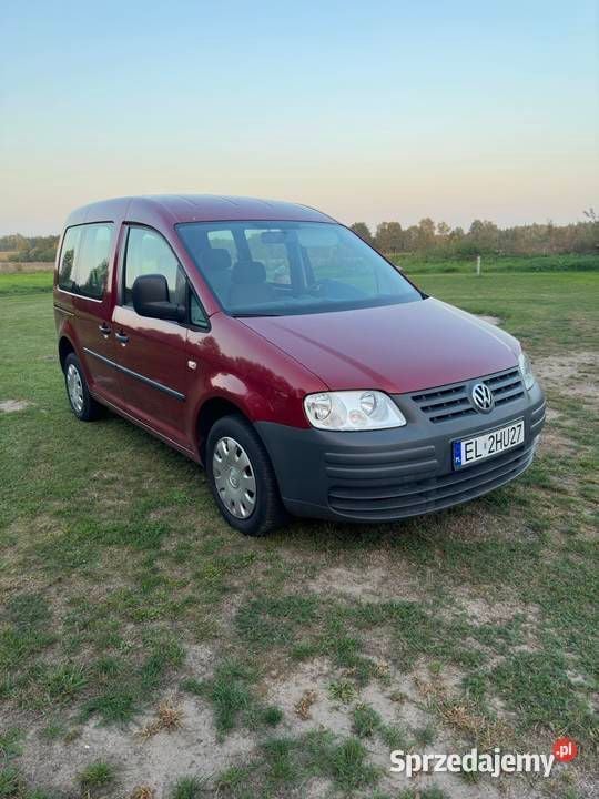 Używany VW Caddy 2008 Bordowy Minivan