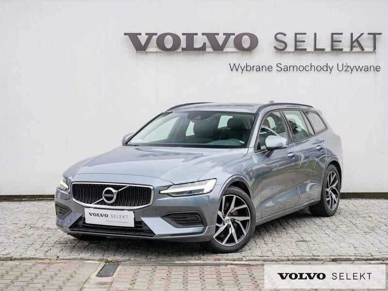 Szary Używany 2020 Volvo V60 Kombi | 109 900 zł (Dość drogi) - Obraz 1/3