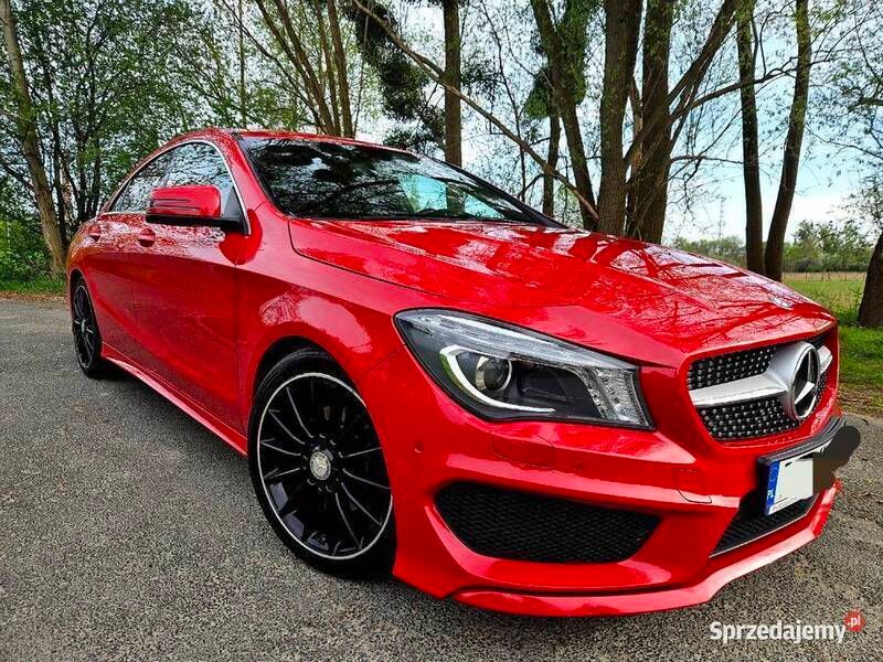 Czerwony Używany 2015 Mercedes CLA250 AMG Sedan/Limuzyna | 99 900 zł (Drogi) - Obraz 1/4
