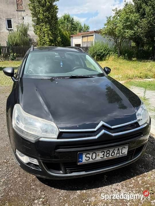 Czarny Używany 2008 Citroën C5 Kombi | 8900 zł (Dobra cena) - Obraz 1/4