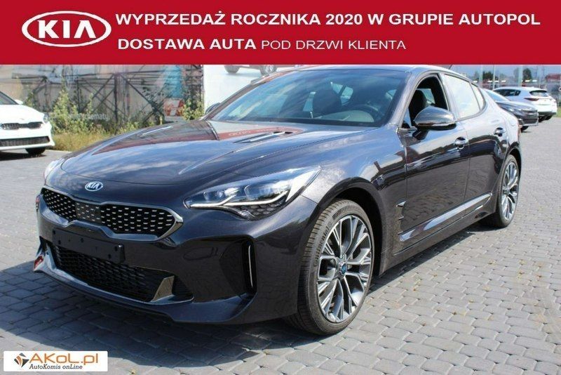 Szary (metalik) Używany 2020 Kia Stinger 2 Coupe | 179 930 zł - Obraz 1/4