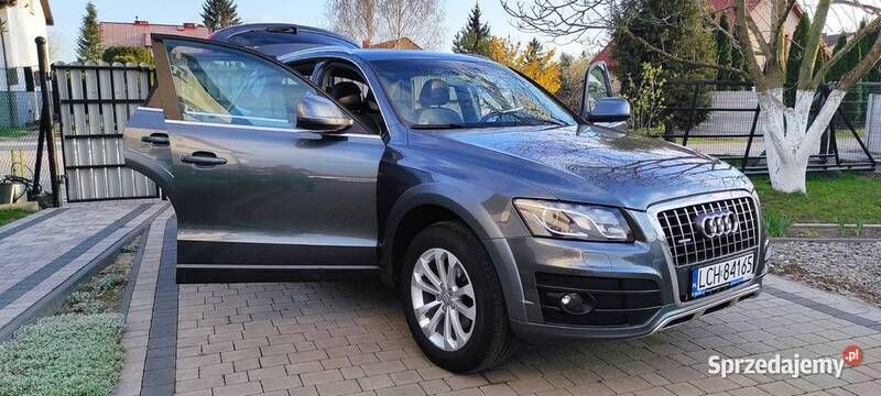 Szary Używany 2010 Audi Q5 SUV | 44 999 zł (Dość drogi) - Obraz 1/4