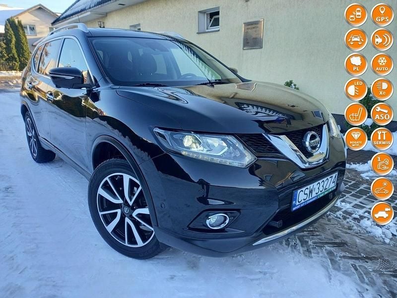 Czarny Używany 2015 Nissan X-Trail 360º SUV | 49 950 zł (Uczciwa cena) - Obraz 1/4