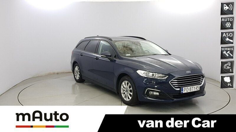 Granatowy Używany 2021 Ford Mondeo Trend Kombi | 69 900 zł (Uczciwa cena) - Obraz 1/4