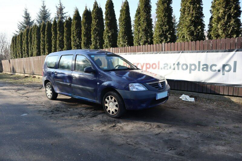 Niebieski Używany 2007 Dacia Logan Sedan/Limuzyna | 1000 zł - Obraz 1/3