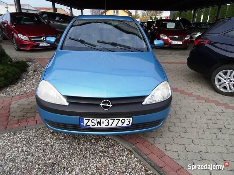 Niebieski Używany 2001 Opel Corsa Hatchback | 2990 zł (Uczciwa cena) - Obraz 1/4