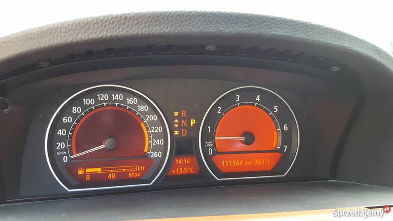 Używany BMW 750 Sport Line 2008 Czarny Sedan/Limuzyna