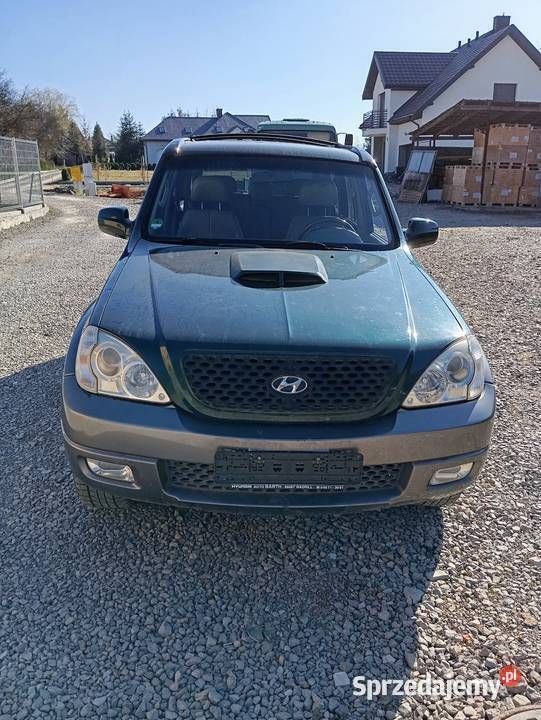 Zielony Używany 2007 Hyundai Terracan SUV | 12 000 zł - Obraz 1/4