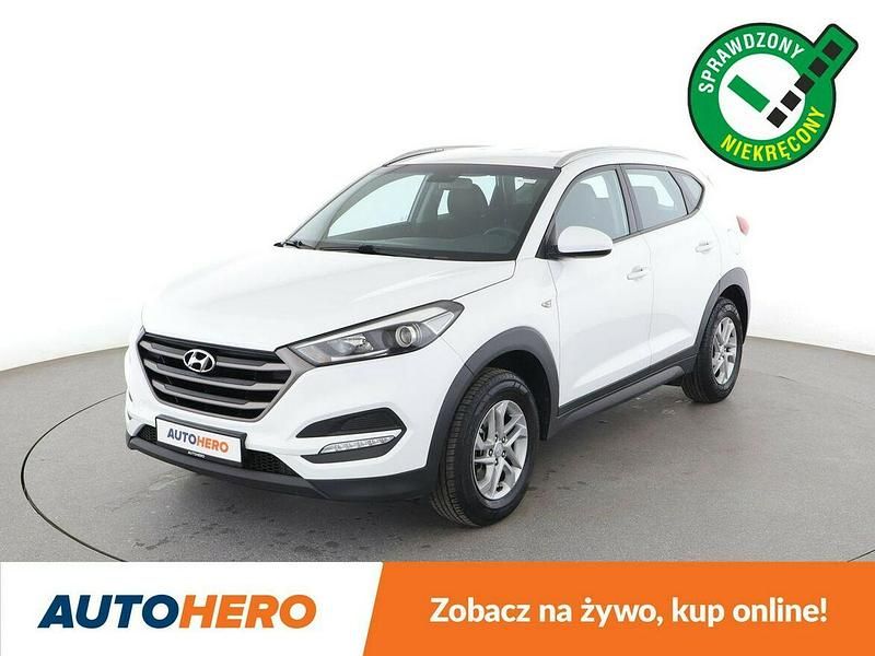 Biały Używany 2017 Hyundai Tucson SUV | 56 900 zł (Super Cena) - Obraz 1/3