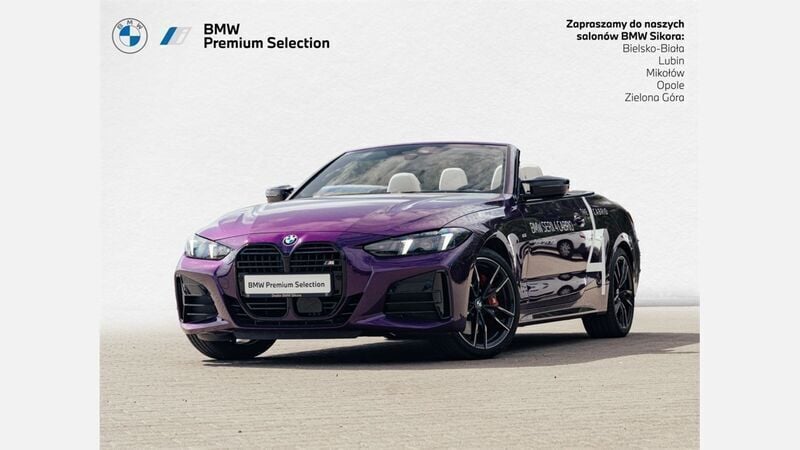 Używany BMW M440 M Sport 387 KM (284 kW) 2025 Lakierowanie specjalne bmw individual Sedan/Limuzyna