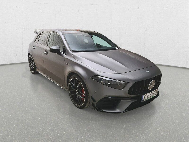 Szary Używany 2023 Mercedes A45 AMG AMG Hatchback | 154 200 zł - Obraz 1/4