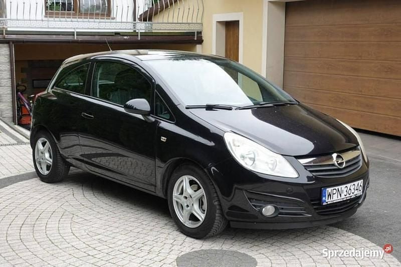 Czarny Używany 2009 Opel Corsa Hatchback | 9900 zł (Uczciwa cena) - Obraz 1/4