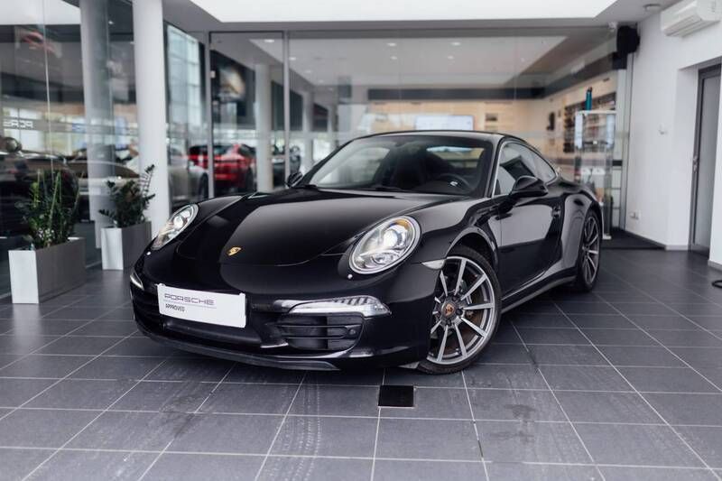 Basalt black metallic Używany 2013 Porsche 911 Carrera 4 Coupe | 349 900 zł - Obraz 1/4