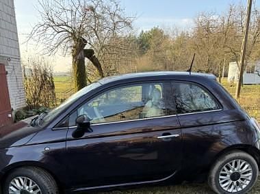 Fioletowy Używany 2015 Fiat 500 Hatchback | 21 000 zł (Uczciwa cena) - Obraz 1/4