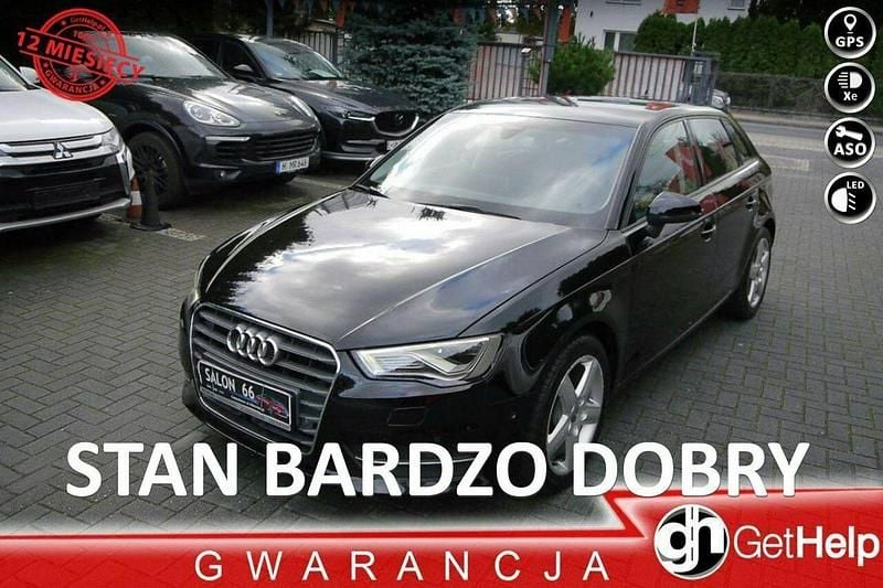 Czarny Używany 2016 Audi A3 Hatchback | 47 800 zł (Uczciwa cena) - Obraz 1/4