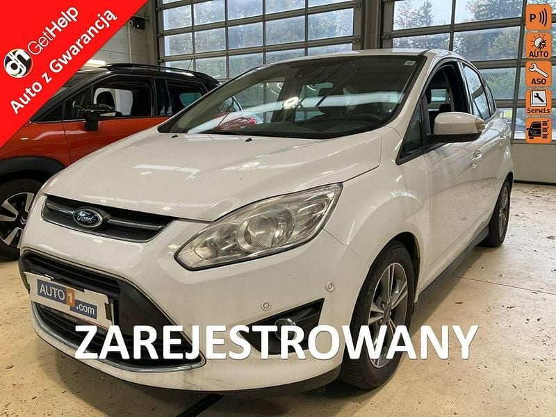 Biały Używany 2013 Ford C-MAX Minivan | 19 500 zł (Dobra cena) - Obraz 1/4