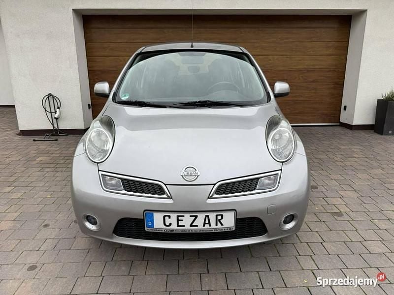 Srebrny Używany 2010 Nissan Micra Hatchback | 13 500 zł (Uczciwa cena) - Obraz 1/4