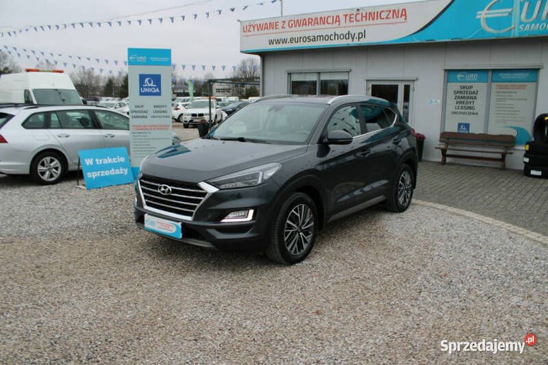 Szary Używany 2020 Hyundai Tucson Style SUV | 87 899 zł (Dobra cena) - Obraz 1/4