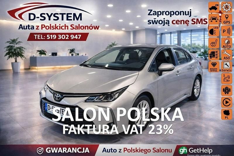 Używany Toyota Corolla 132 KM (97 kW) 2020 Srebrny Sedan/Limuzyna
