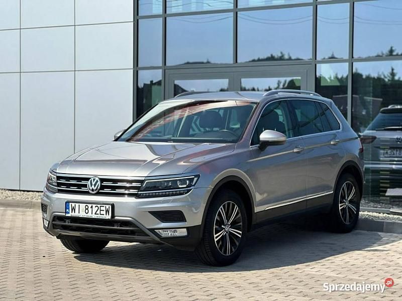 Złoty Używany 2016 VW Tiguan SUV | 77 599 zł (Dość drogi) - Obraz 1/3
