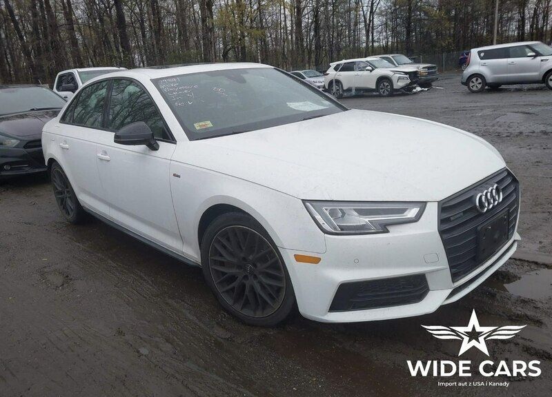 Biały (metalik) Używany 2018 Audi A4 Sedan/Limuzyna | 49 600 zł - Obraz 1/4