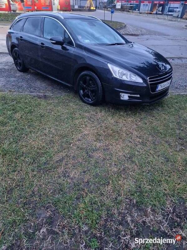 Czarny Używany 2013 Peugeot 508 Sedan/Limuzyna | 24 900 zł (Dość drogi) - Obraz 1/4