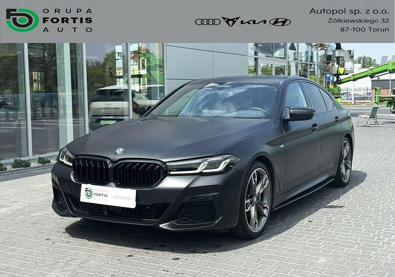 Czarny Używany 2020 BMW 530 M Sport Sedan/Limuzyna | 159 900 zł - Obraz 1/4