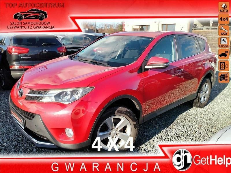Czerwony (metalik) Używany 2014 Toyota RAV4 SUV | 59 900 zł (Dobra cena) - Obraz 1/4